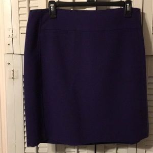 Ann Taylor Loft purple skirt. 20” length size 14.